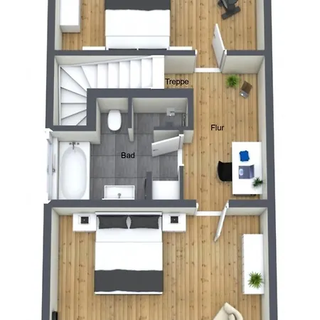 בית נופש Ostsee - Reetdachhaus Nr 4 